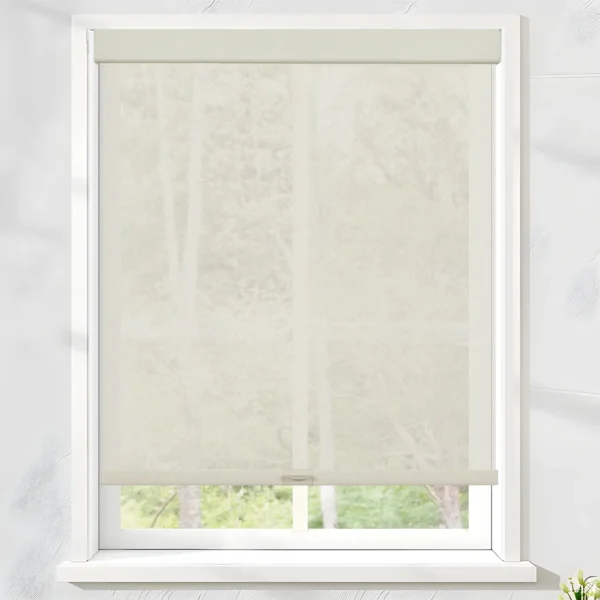 Customized 5% Openness Free-Stop Solar Shades - Image 2