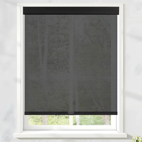 Customized 5% Openness Free-Stop Solar Shades - Image 4
