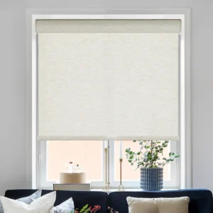 Natural Woven Linen Light Filtering Roller Blinds