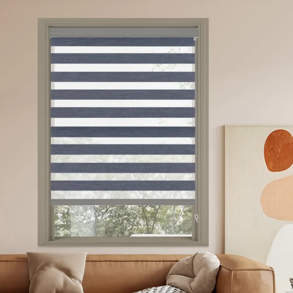 Ready Made Corded Zebra Blinds - Blackout - Image 2