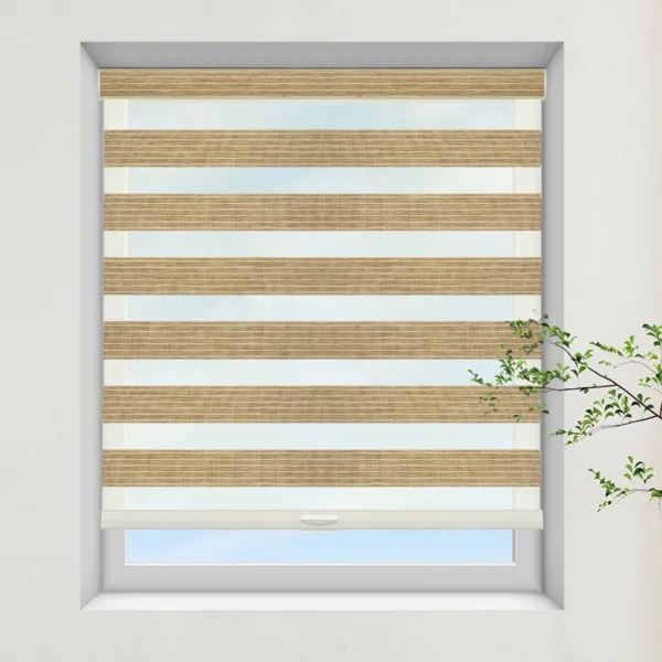 Natural Woven Zebra Blinds - Image 2