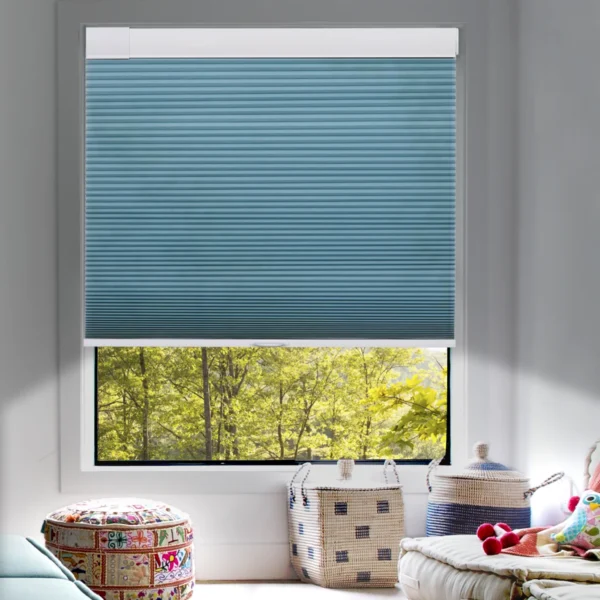 No Drill No Tools Light Filtering Cellular Shades (1" cell ) - Image 3