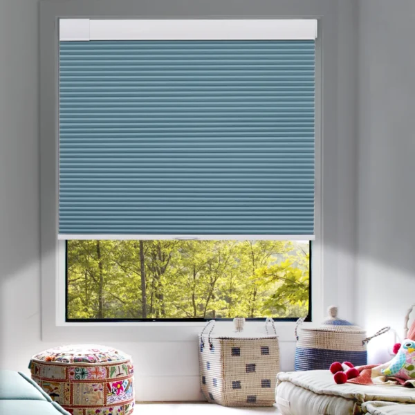 No Drill No Tools Blackout Cellular Shades (1" cell ) - Image 4