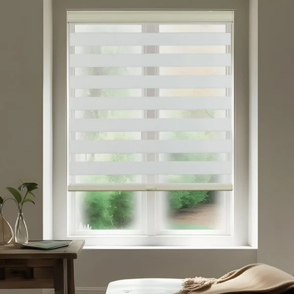 Customized Light Filtering Zebra Blinds - Image 4