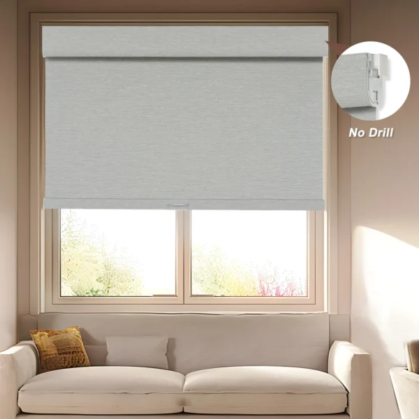 No Drill No Tools Roller Shades - Image 10