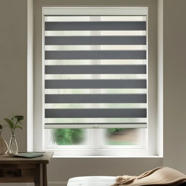 Customized Light Filtering Zebra Blinds - Image 3