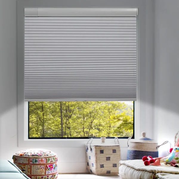 No Drill No Tools Light Filtering Cellular Shades (1" cell ) - Image 2