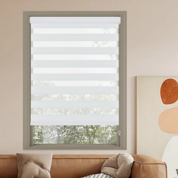 Custom Cordless/Corded Zebra Blinds - Image 2