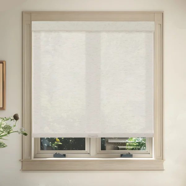 Light Filtering Bamboo-Look Roller Shades - Image 2