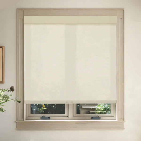 Light Filtering Bamboo-Look Roller Shades - Image 3