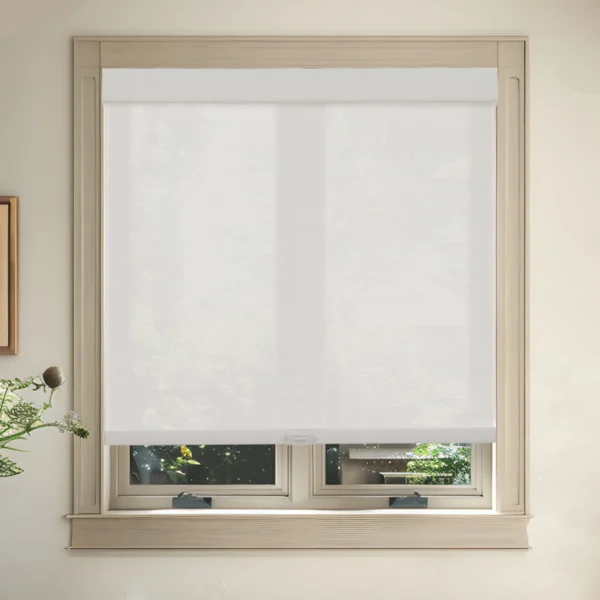 Light Filtering Bamboo-Look Roller Shades